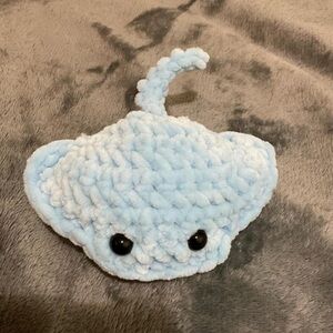 Crochet Blue Stingray